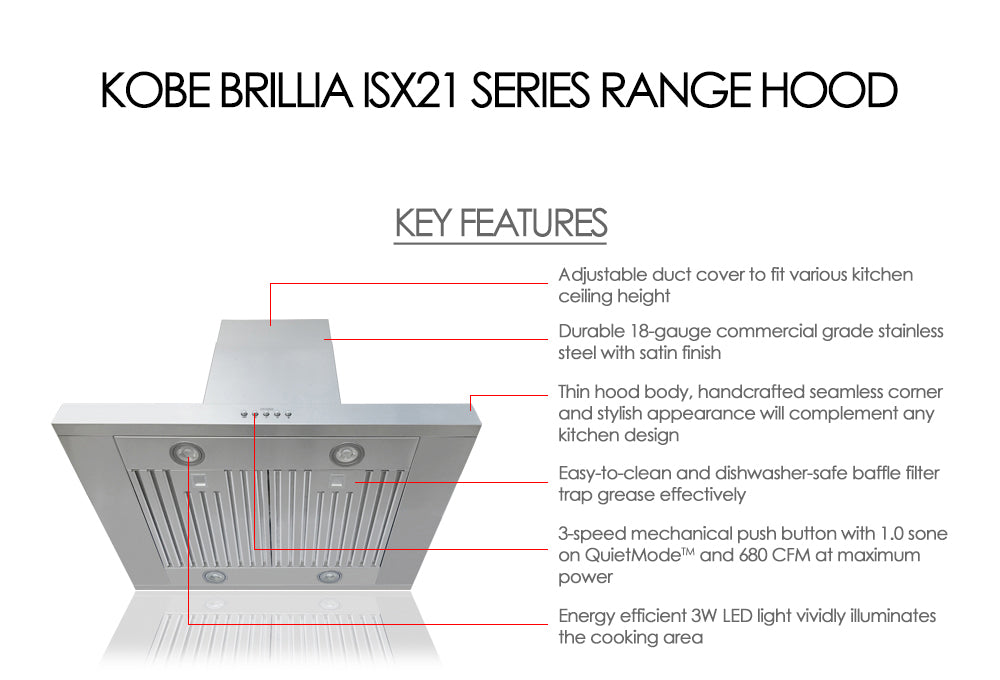 ISX21 Island Hood